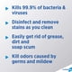 thumbnail image 3 of Limpiador desinfectante CloroxPro Clorox Clean-Up con lejía 946 ml, 3 of 9