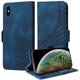 thumbnail image 1 of Carcasa FOXDOCK iPhone Xs Max de cuero PU, diseño acolchado clásico, protección contra caídas y rayones, 1 of 5