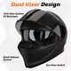 thumbnail image 5 of Casco Integral MXJ Gear L con Visera Dual y Mecanismo Abatible, 5 of 8
