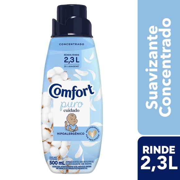 Suavizante Líquido Concentrado Puro Cuidado Botella, 500 ml