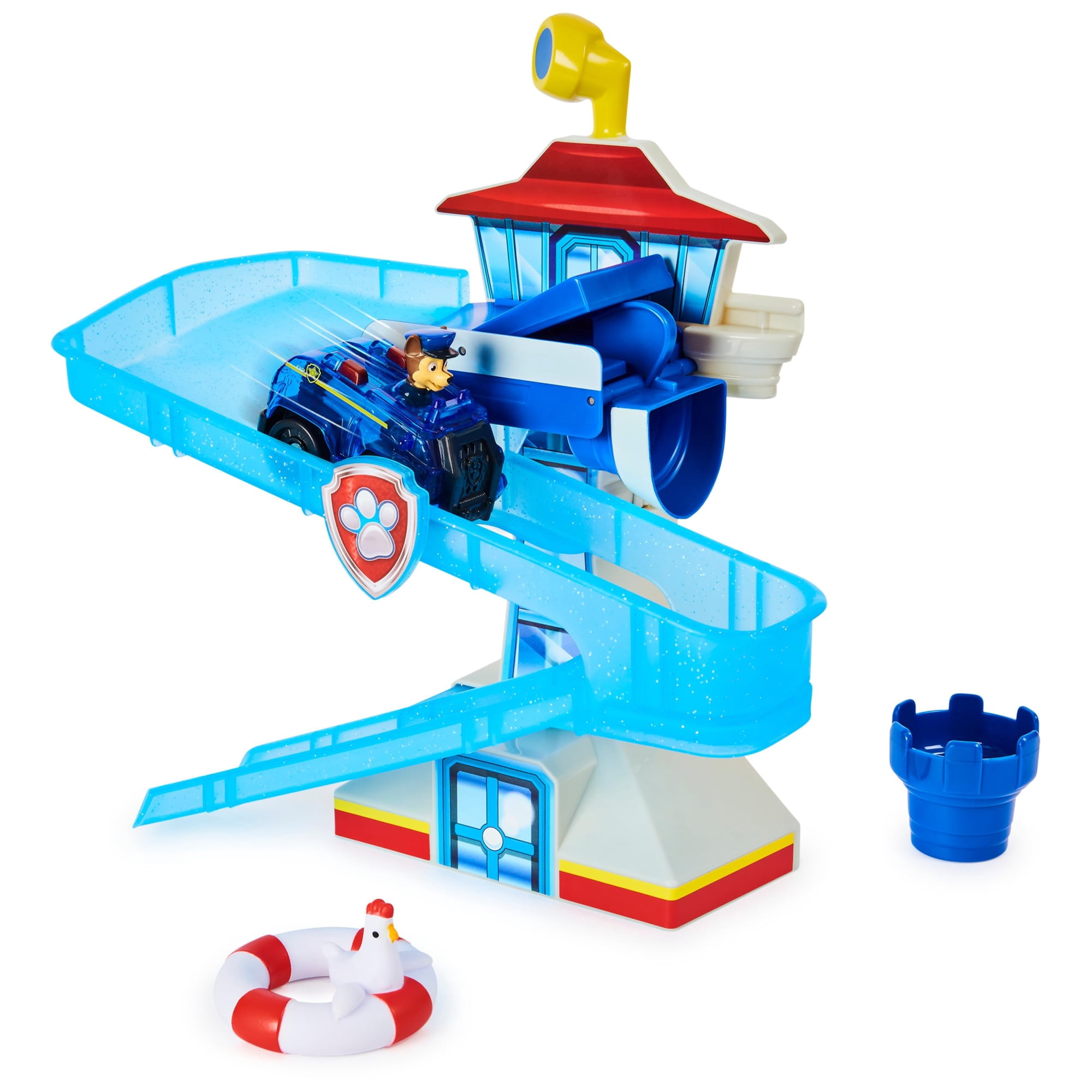 Set De Juego Para Baño Paw Patrol Adventure Bay Con Light-up Chase