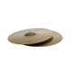 thumbnail image 1 of 2 Piezas De Latón Splash Crash Cymbal Hi Hat Cymbals Para Juego De Batería De 14 Pulgadas, 1 of 5