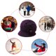 thumbnail image 5 of Gorro de invierno con ala de punto cálido, 5 of 5