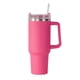 thumbnail image 1 of 1pc 40oz Straw Tumbler, Reusable Vacuum Tumbler With Straw, Insulated Double Wall Stainless Steel Cup Handle And Vacuum Flask, Handy Cup, Teacher Appreciation Gifts, 1 of 5