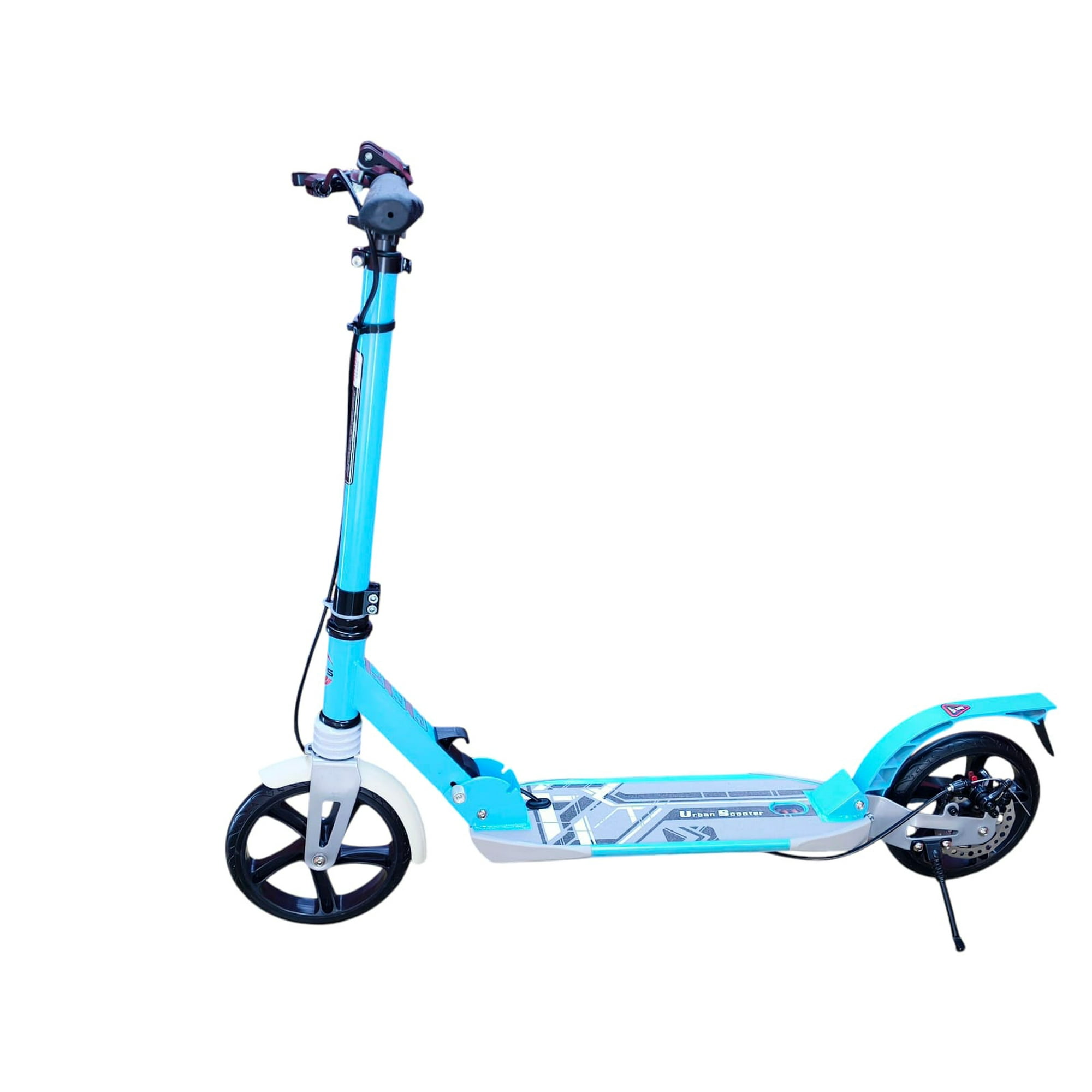 Vipnetwork - Scooter Monopatín Niños Adultos Con Freno Disco Celeste