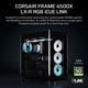 thumbnail image 2 of Funda para PC CORSAIR Frame 4500X LX, ventilador inverso RGB Link Mid-Tower, 2 of 9