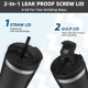 thumbnail image 4 of Vaso térmico BJPKPK de 887 ml de acero inoxidable negro, 4 of 6