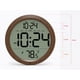 thumbnail image 3 of Reloj de pared digital XUANZIT con fecha, temperatura y horario de verano automático, 3 of 8