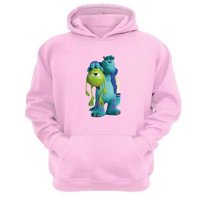 Genérico - Polerón Canguro Fabrica De Monstruos Rosa Talla Xl Unisex