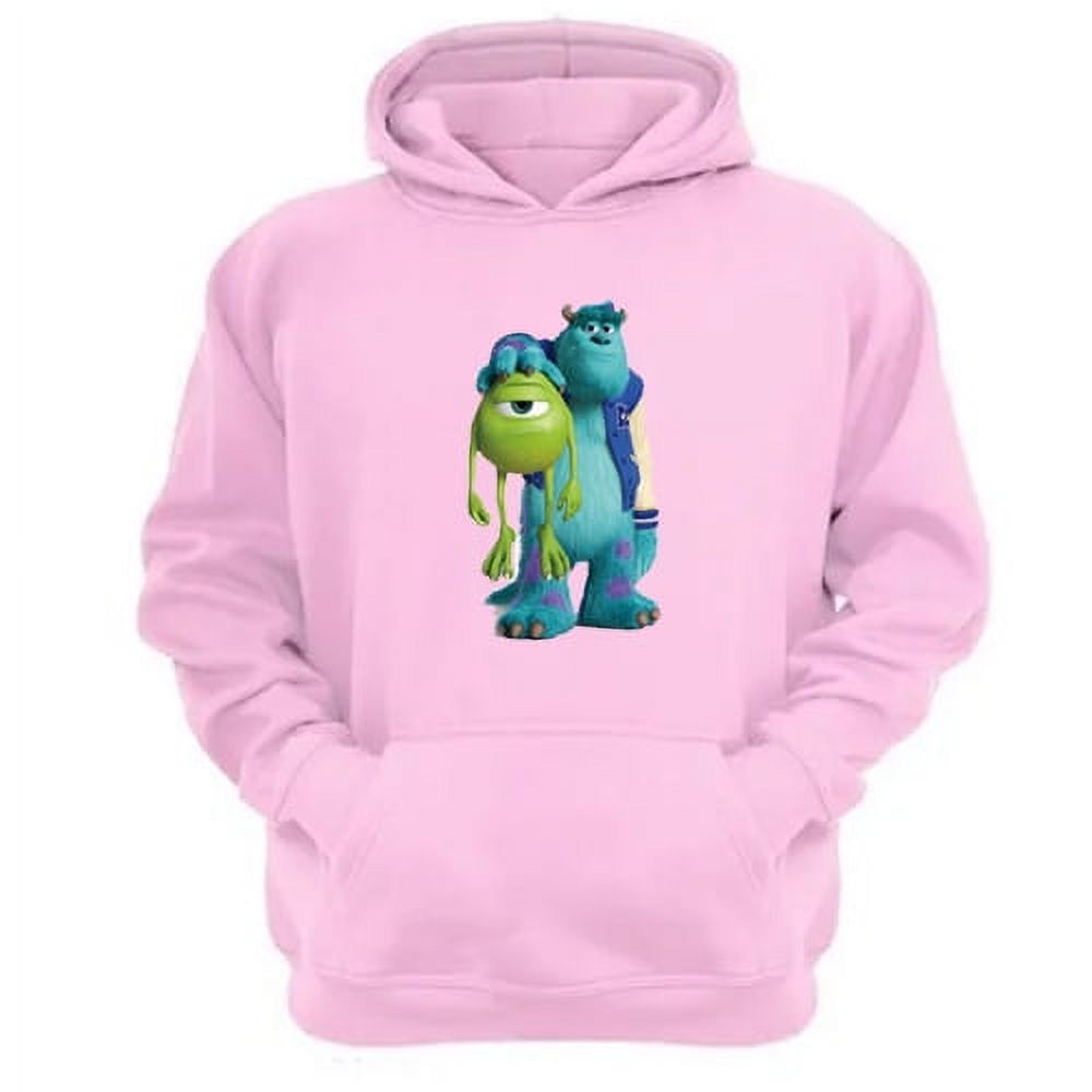 Genérico - Polerón Canguro Fabrica De Monstruos Rosa Talla Xl Unisex