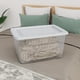 thumbnail image 4 of Caja de almacenamiento Sterilite 45 L transparente, paquete de 12, apilable, 4 of 6