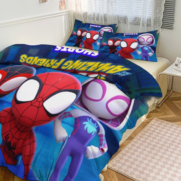 Spiderman Spidey And His Amazing Friends Bedding Sets for Kids Men Women Comforter Set