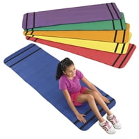 Juego De 6 Alfombrillas Para Yoga Sportime Curl Up, Varios Colores