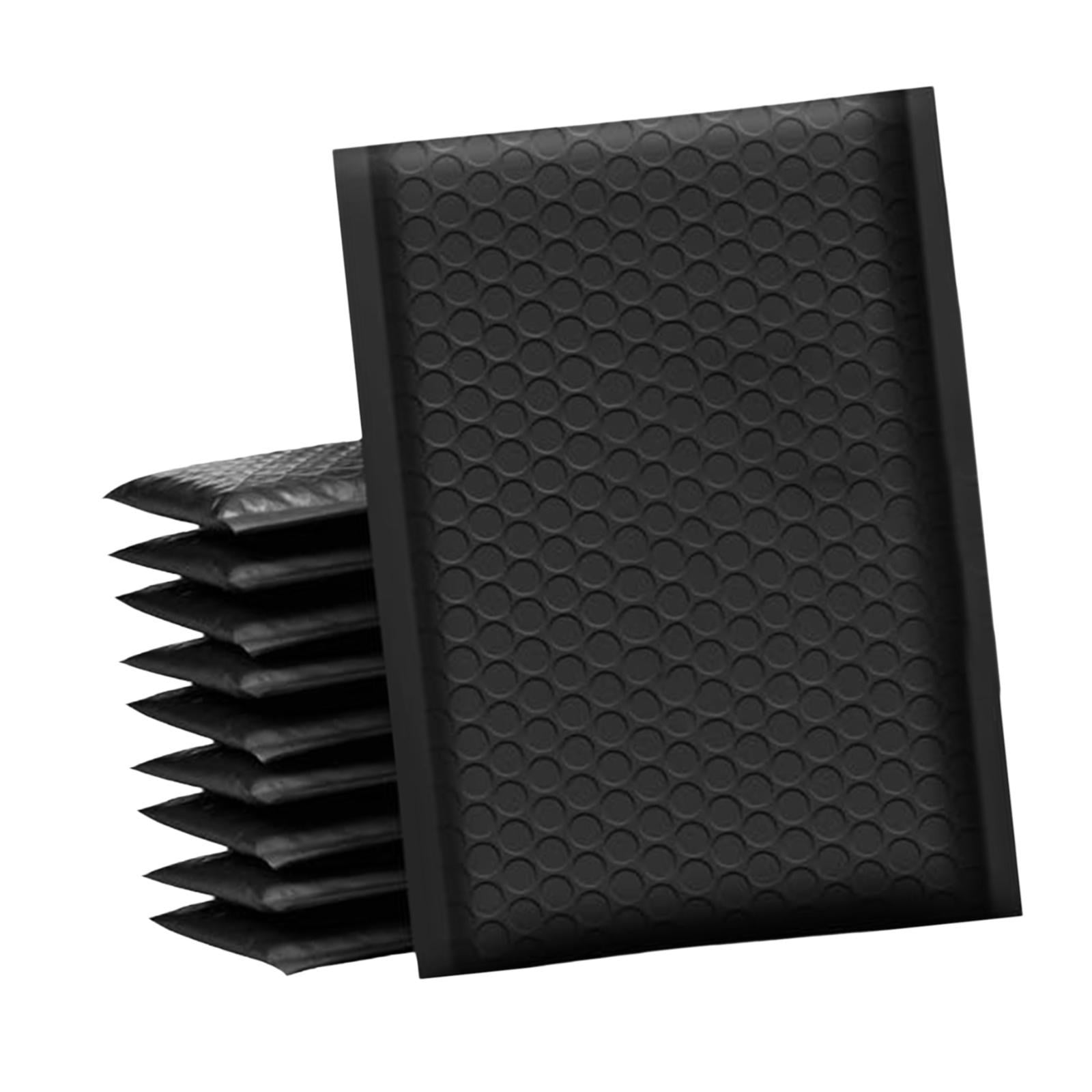 Magideal - 50 Sobres De Burbujas Para Envíos De 15 X 26 Cm, Fáciles De Usar, Profesionales, Para Joyería, Maquillaje Y Suministros. Negro