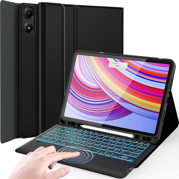 Funda de teclado Nanhent Touchpad para Xiaomi Redmi Pad Pro 12.1