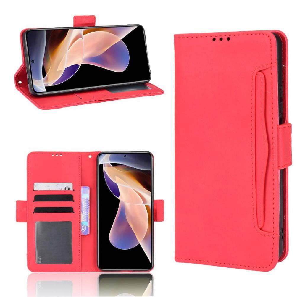 Foxdock - Funda Cartera Magnética Para Xiaomi Poco X4 Nfc- Tarjetero Desmontable, Cuero Pu, Soporte