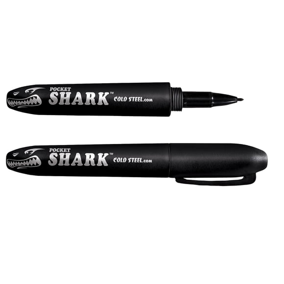 Marcador Cold Steel Grivory Negro de Punta de Fieltro
