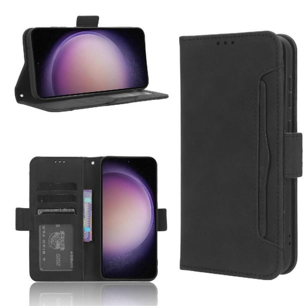 Funda Tipo Billetera FOXDOCK para Samsung Galaxy S23 FE 5G – Tapa Flip con Tarjetero