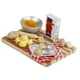 thumbnail image 2 of 1/12 Casa De Muñecas Cocina En Miniatura Comida Huevos Leche Pan A Bordo 1 Juego, 2 of 3