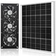 thumbnail image 1 of Kit De Ventilador Solar De 3 Ventiladores Para Invernadero Y Gallinero, 1 of 8