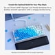 thumbnail image 2 of Teclado GLORIOUS GMMK PRO 75% Barebones Blanco RGB, 2 of 8