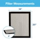 thumbnail image 2 of Filtro de aire Filtrete 14x20x2 MERV 14 para horno, paquete de 2, 2 of 8