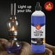 thumbnail image 5 of Aceite de Parafina Ner Mitzvah - Azul, sin humo, sin olor, combustión limpia, combustible para uso interior y exterior con tapa de llenado fácil y pico vertedor - 945 ml, 5 of 9