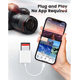 thumbnail image 4 of "Cable Adaptador Usb Belug 3.0 Tipo C Usb-c A Memoria Sd Camara Blanco ", 4 of 5
