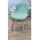 thumbnail image 2 of Juego de Comedor Warwick Melamina Wood 120cm + 4 Sillas Mariposa Ecocuero Wood Menta, 2 of 3