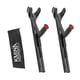 thumbnail image 1 of Muletas KMINA PRO plegables de fibra de carbono con puño abierto, 2 unidades, para adultos, 1 of 6