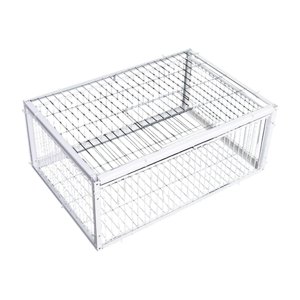 Ioensy - Jaula Trampa Para Palomas, Puerta De Entrada Portátil De Una Sola Vía Para Huertos, Jardines De Pollos L