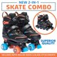 thumbnail image 2 of Patines Xino Sports Grande 2 en 1 Ajustables, 2 of 9