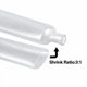thumbnail image 2 of Tubos termorretráctiles XHF 38 mm 3:1 Impermeables Transparentes 1,2 m, 2 of 6