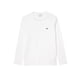 thumbnail image 4 of Remera Lacoste para Hombre de Algodón Pima Manga Larga Blanca Talle L, 4 of 4