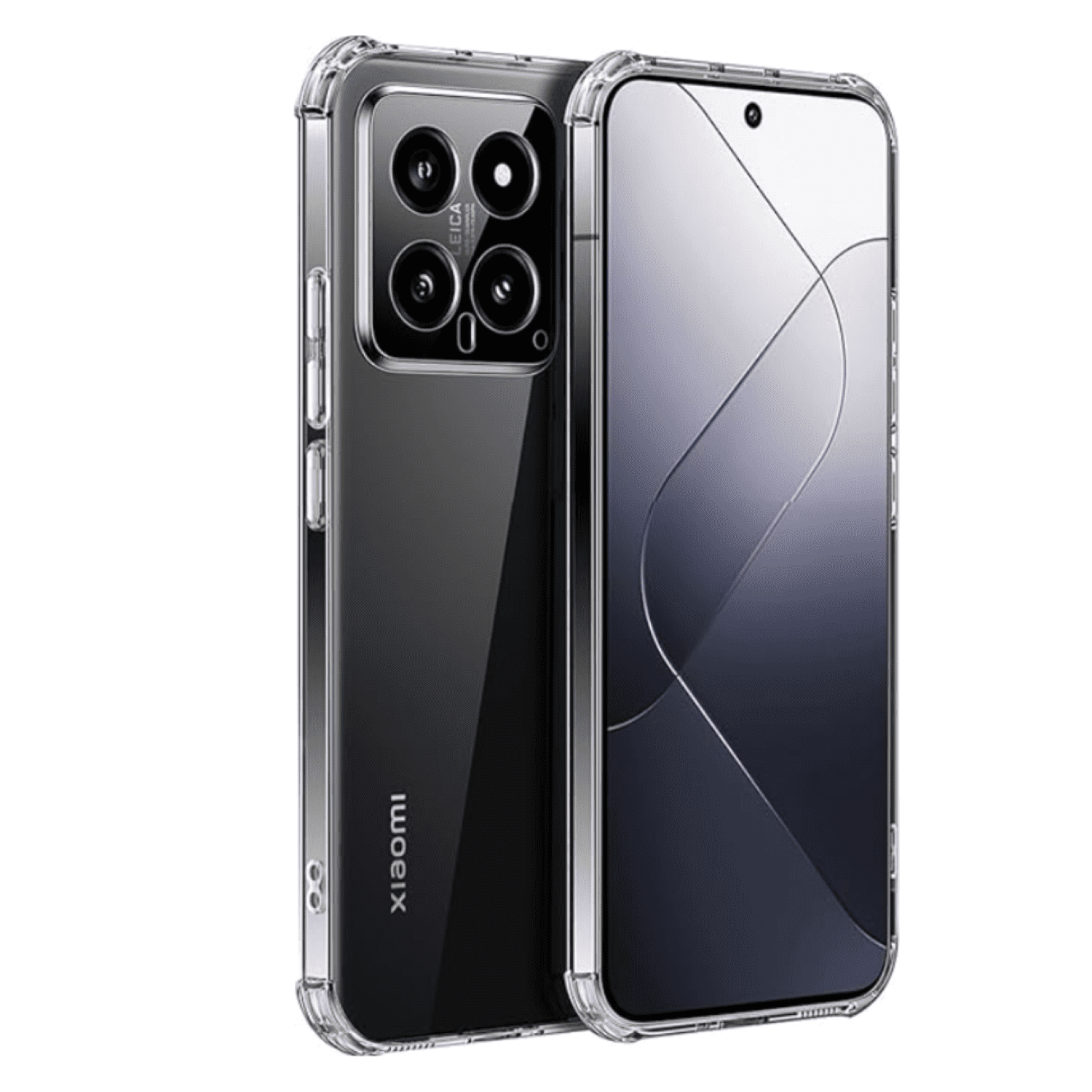 Mar Cases - Carcasa Funda Para Xiaomi 14 5g Transparente Reforzada