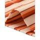 thumbnail image 5 of INSPIRE CHIC Pantalones Casuales a Rayas para Mujeres de Regreso a Clases Piernas Anchas Cintura Elástica con Cordón Palazzo Pantalones de Salón M Naranja, 5 of 6