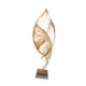 thumbnail image 1 of Estatua de Metal de arte abstracto para decoración del hogar, centro de mesa único, figura, escultura, decoración de escritorio para dormitorio, estan Grande Claro, 1 of 5