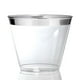 thumbnail image 2 of Paquete de 50 vasos de cóctel de plástico de 9 oz, vasos de plástico transparente con borde resistente, vasos desechables para bodas, fiestas de cumpleaños y aniversarios., 2 of 8
