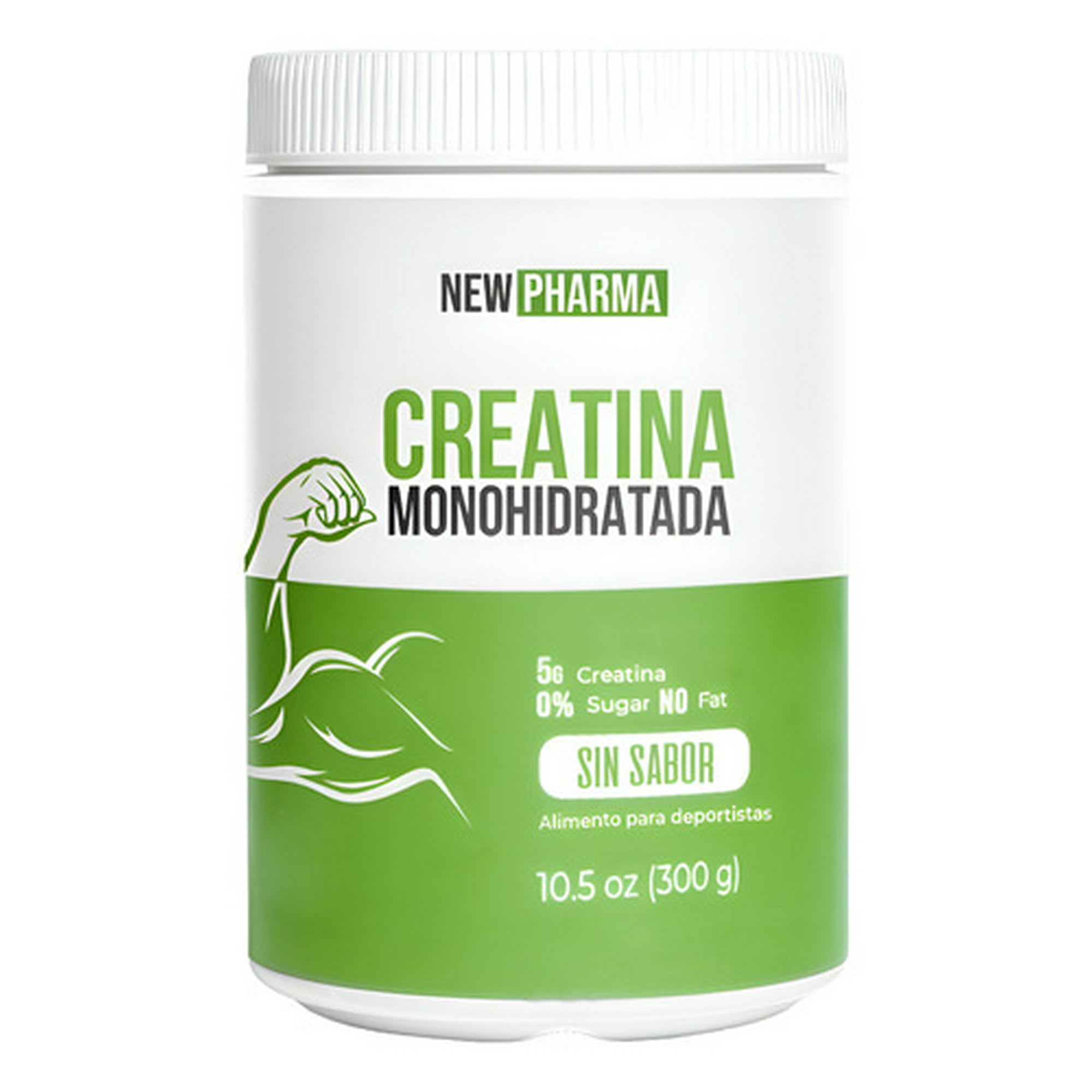 Newpharma - Creatina Monohidratada 300g New Pharma Sin Sabor Sin Sabor
