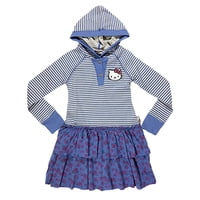 Vestido Niña Hello Kitty Azul 3