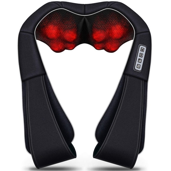 Masajeador VIKTOR JURGEN Shiatsu para cuello y hombros con calor para mujeres y hombres