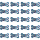 thumbnail image 1 of Pinzas para el pelo con forma de hueso de 1 pulgada, accesorios para el cuidado de mascotas, para perros, gatos y cachorros, paquete de 20, 1 of 5