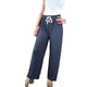 thumbnail image 2 of Pantalon Palazzo Acanalado Mujer Cintura Elasticada Verano Colores 369, 2 of 5