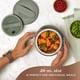 thumbnail image 2 of Fiambrera eléctrica Crock-Pot, 600 ml, calentador de alimentos, color verde luna, 2 of 7