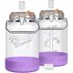 thumbnail image 1 of Qianfenie Upgrade 1 Gallon Fermentation Jar with Airlocks, 2, 1 of 3