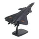 thumbnail image 3 of 1/144 Avión De Combate Modelo Avión Para Decoración De Dormitorio Sala De Estar Negro, 3 of 3