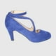 thumbnail image 4 of Zapato taco Azul Heriel, 4 of 4