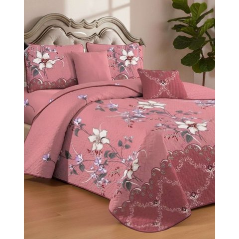 Genérico - Sabana Con Cubrecama De Verano King + 2 Almohadas