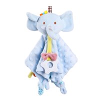 Bothyi - Manta De Seguridad Para Bebé Con Etiquetas, Juguete Encantador Para Niñas, Niños Recién Nacidos, Elefante