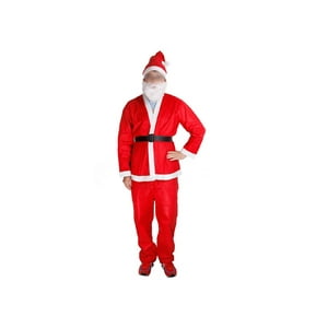 Genérico - Traje Disfraz De Viejo Pascuero Para Adulto Santa Claus